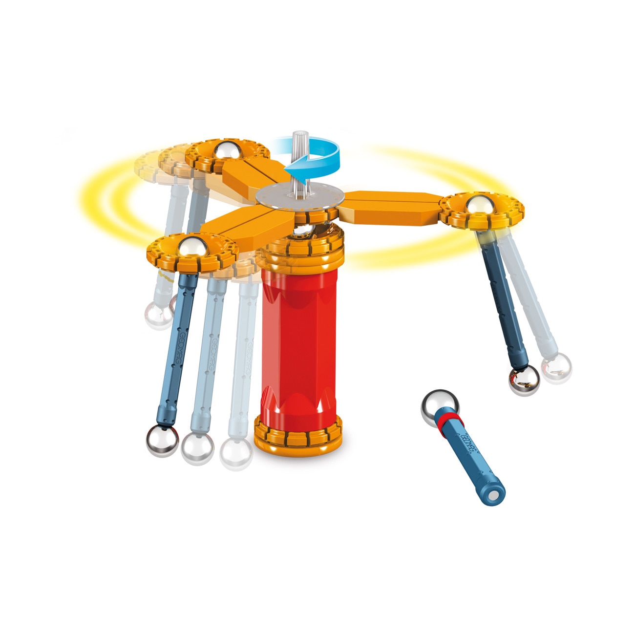 Geomag Mechanics Seria, 78 piese - eMAG.ro