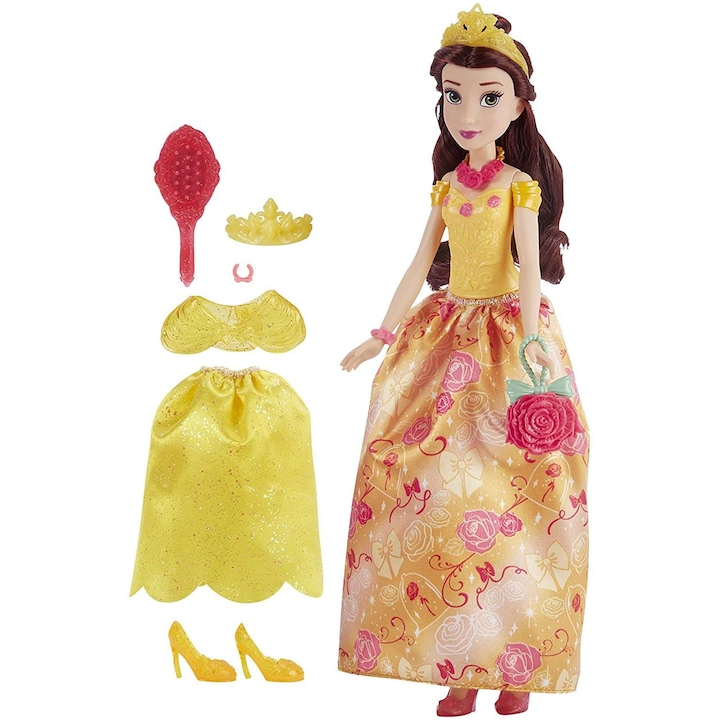 Papusa Bella, Hasbro, 26 cm, +3 ani, Multicolor