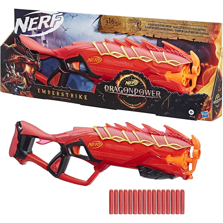 Играчка пистолет, Nerf, Многоцветен