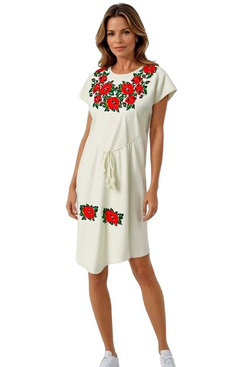 Rochie casual dama R777 - 32197, Bej