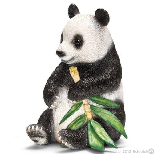 pandaページ Figurina panda, Schleich, 6.5 x 6.5 x 7.5 cm, Multicolor, 3 ani+