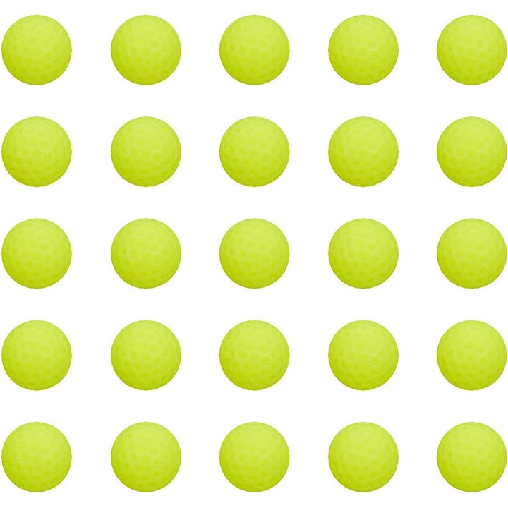 Set 25 mingi, Nerf, Compatibil cu Nerf Hyper, 14+, Verde