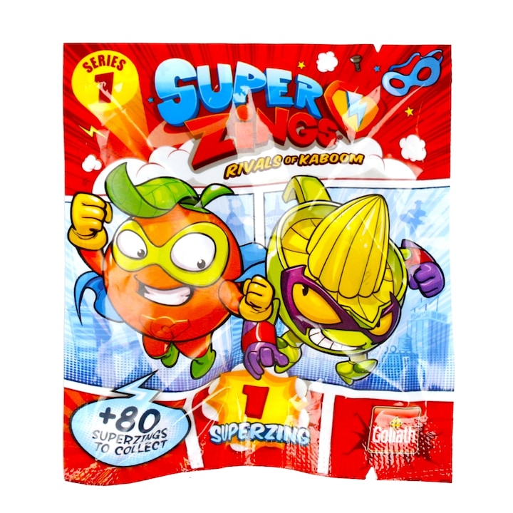 Mini figurina, Super Zings, Multicolor, 3 ani