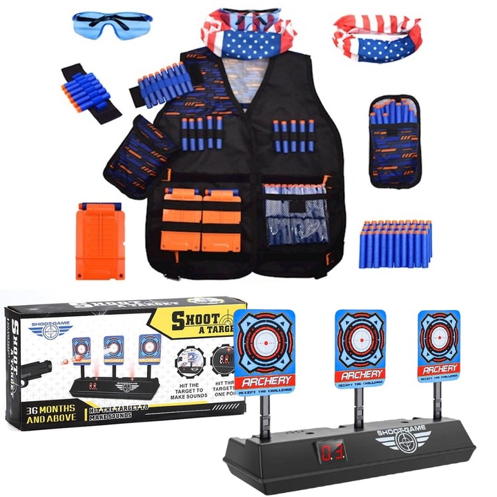 Комплект аксесоари, Nerf, Multicolor