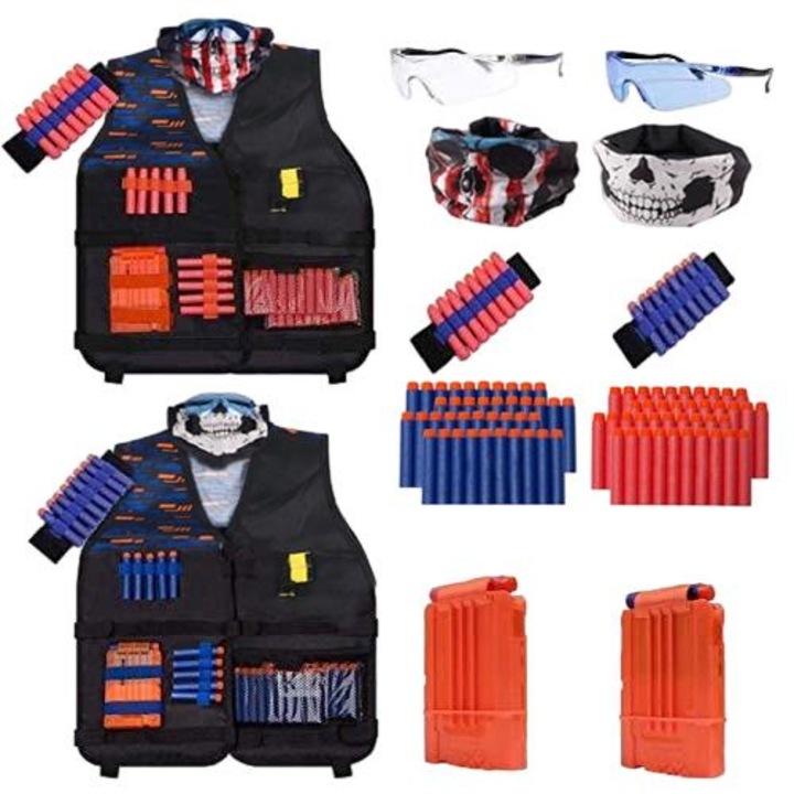 Set accesorii, Nerf, 8+ ani, Multicolor