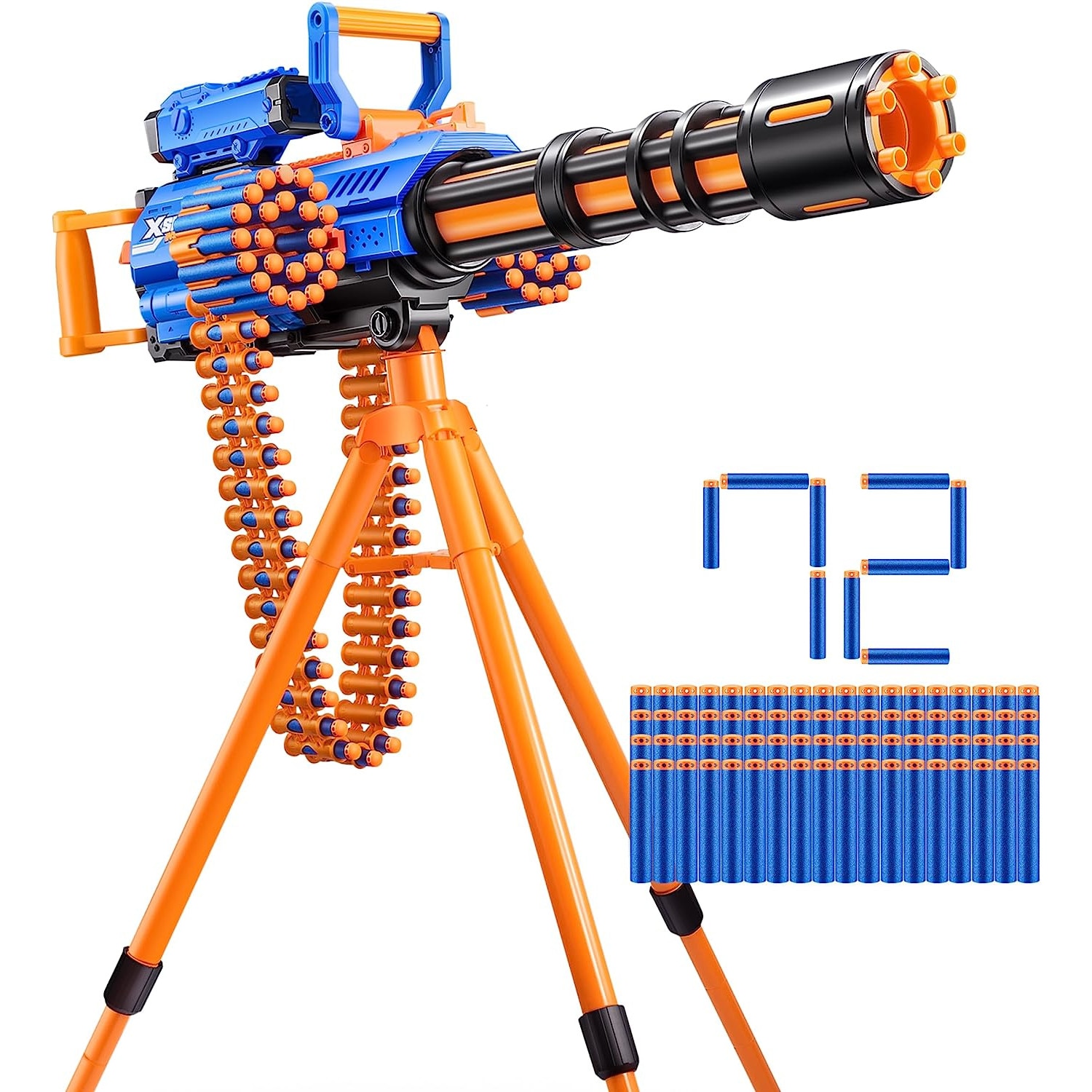 Lansator x-Shot Insanity Motorized Rage Fire, 72 Sageti, Zuru