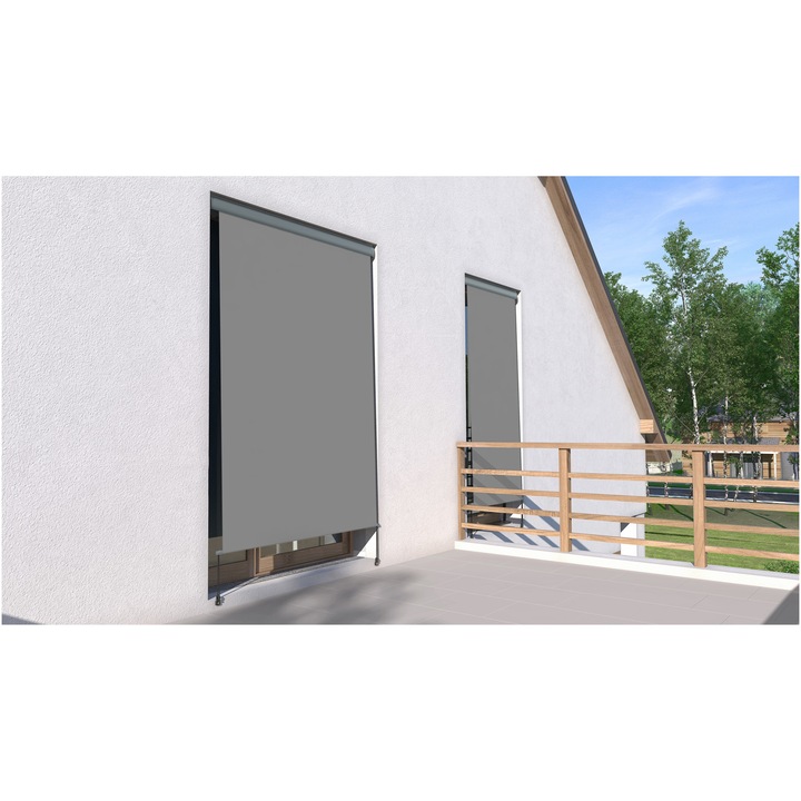 Тента за тераса Kring Helios 140x250 см, Сив