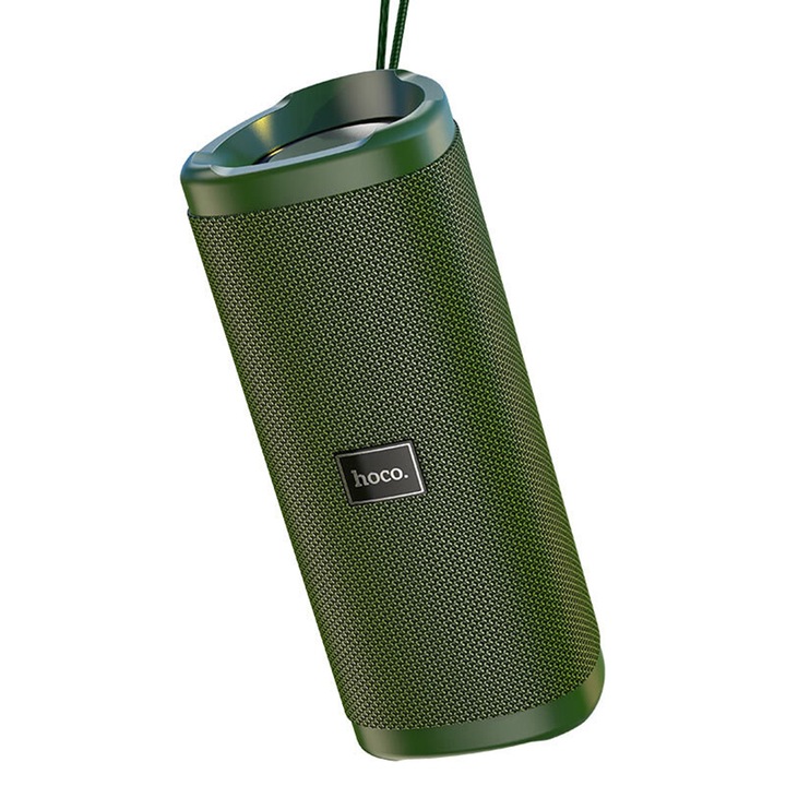 Преносим високоговорител с Bluetooth 5.0, 2x5W - Hoco Bella (HC4) - зелен цвят