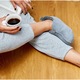 Papuci pentru copii, Piele naturala, Umplutura din lana de oaie, Model Oxford, Nu irita pielea sensibila, Vanuba, Gri, 30 EU