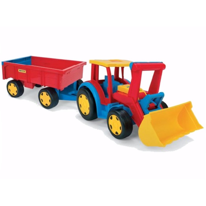 Tractor, Wader, 88 cm, 1+ an, Multicolor