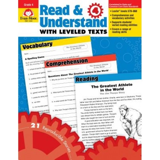 Read & Understand with Leveled Texts, Grade 4, Martha Cheney (Author)