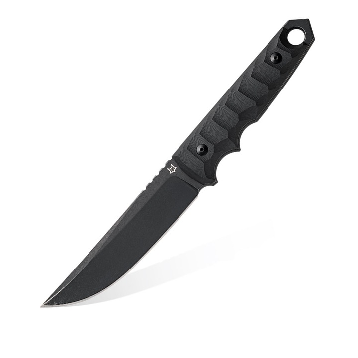 Cutit tactic Fox Knives FX-634 FKMD RYU, lama Niolox, maner G10, teaca Kydex, negru, 270mm