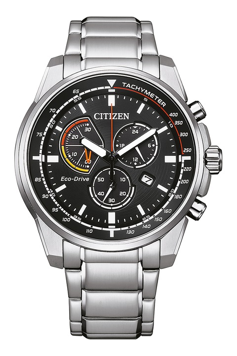 Citizen, Ceas cronograf din otel inoxidabil, Argintiu