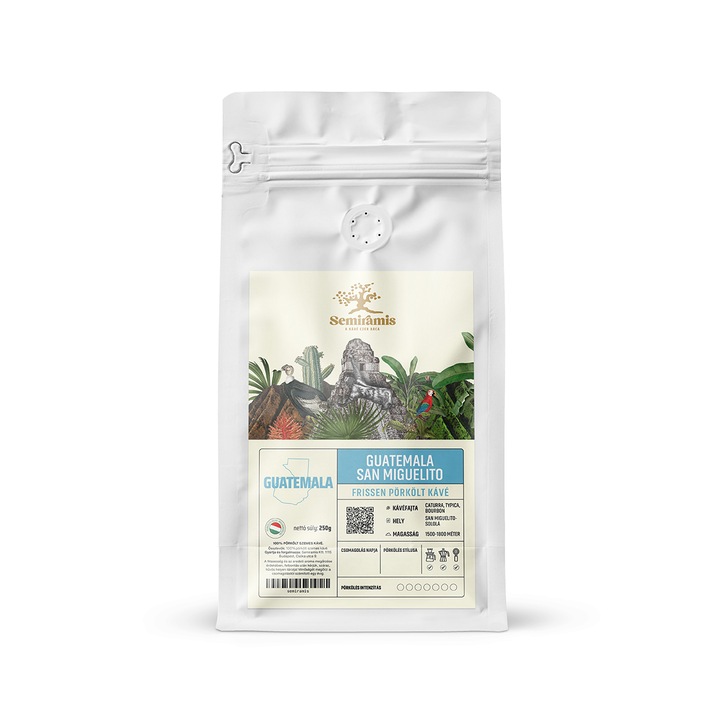 Semiramis Guatemala San Miguelito pörkölt kávé 250gr - közepes
