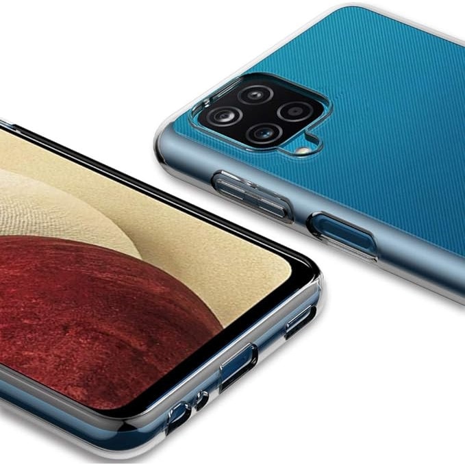 Husa Clear compatibila cu Samsung Galaxy A12, Protectie Completa, Anti-Drop, Slim Fit Case, Silicon TPU Flexibil, Transparenta