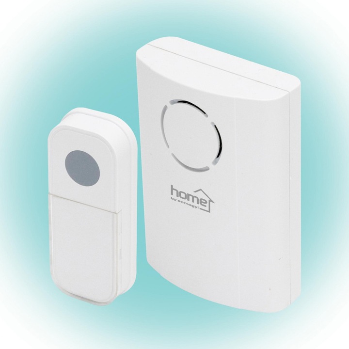 Home DB 1020DC sonerie fara fir, raza de actiune de 100 m, 36 de melodii, gestionare pana la 8 butoane