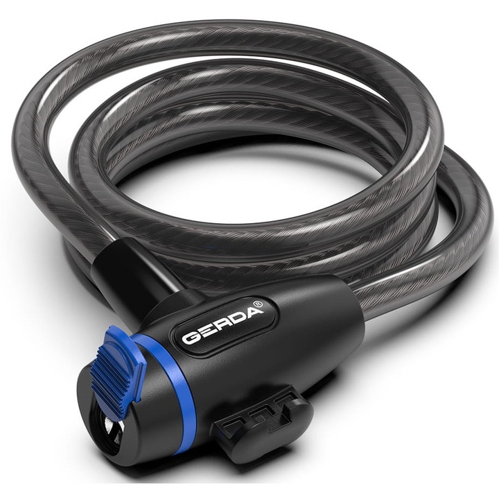 Gerda Flex 1200/8S kerékpárlakat fekete csattal