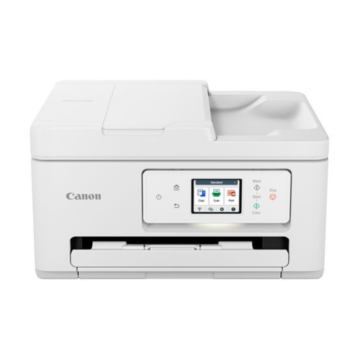 Imprimanta multifunctionala, Canon, PIXMA TS7750i, A4, WI-FI, Color, Alimentare bidirectionala cu hartie, Alb