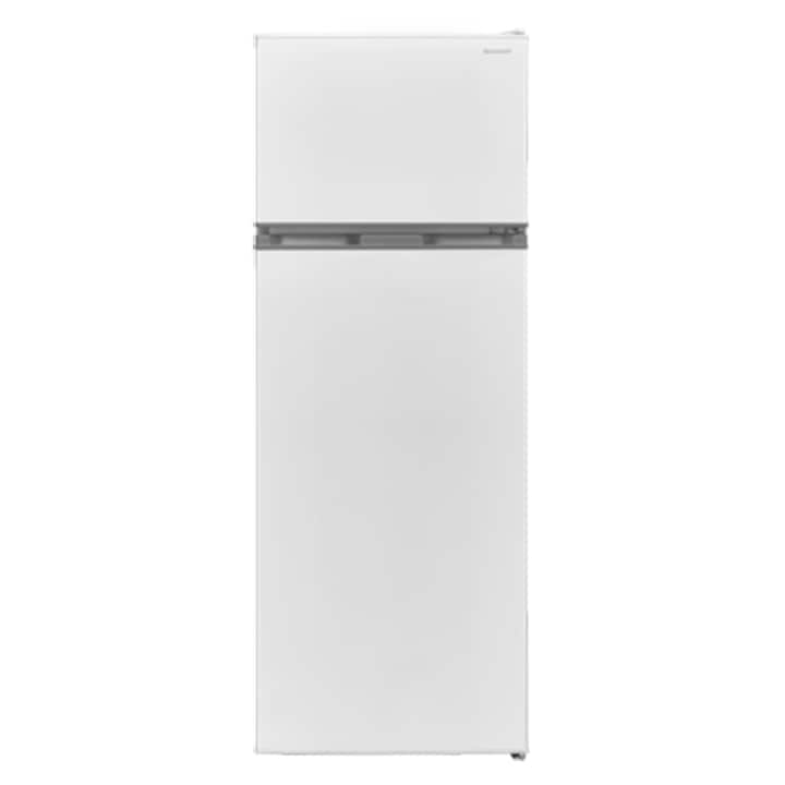 Sharp SJ-FTB01ITXWF-EU Kombinált hűtőszekrény, 213l, M: 145 cm, Gyorsfagyasztás, F energiaosztály, Fehér