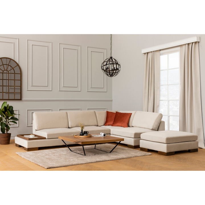 Coltar, Tulip V6, Bej, 313 x 97 x 80 cm