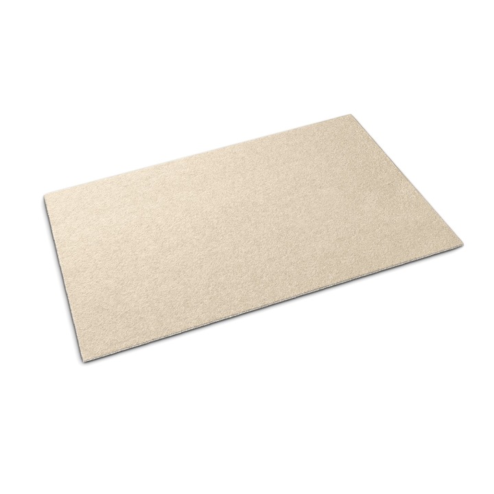 Bejárati szőnyeg, Tulup, Homok, Bézs, 60 cm x 40 cm, 0000019088