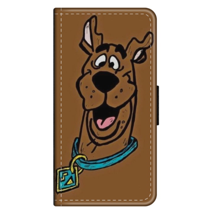 Personalized Swim Case book cover за Motorola Moto G8 Plus, модел Scooby Doo #1, многоцветен, S1D1M0163