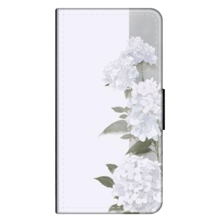 Husa personalizata tip carte HQ Print pentru Xiaomi Redmi 12C, model Flowers #16, multicolor, S1D1M0217