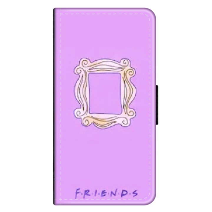 Husa personalizata tip carte HQ Print pentru Xiaomi Redmi 12C, model FRIENDS #3, multicolor, S1D1M0223
