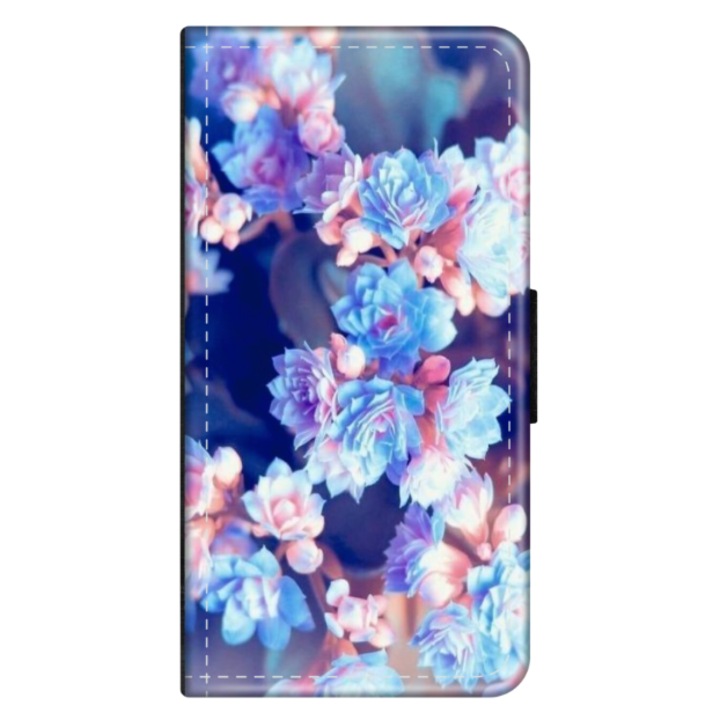 Персонализиран калъф книга HQPrint за Samsung Galaxy A03, модел Flowers #2, многоцветен, S1D1M0038