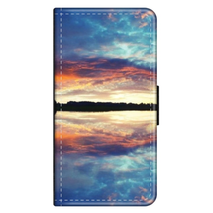 Персонализиран калъф HQPrint книжка за Samsung Galaxy A03, модел Nice View #12, многоцветен, S1D1M0247