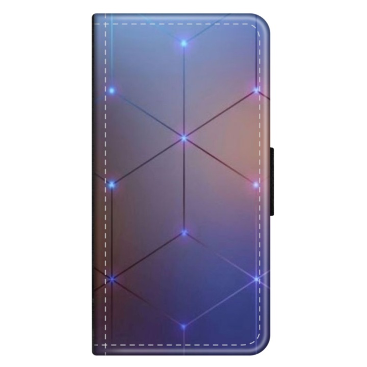 Персонализиран HQPrint калъф книжка за Samsung Galaxy A40, квадратен модел, многоцветен, S1D1M0315