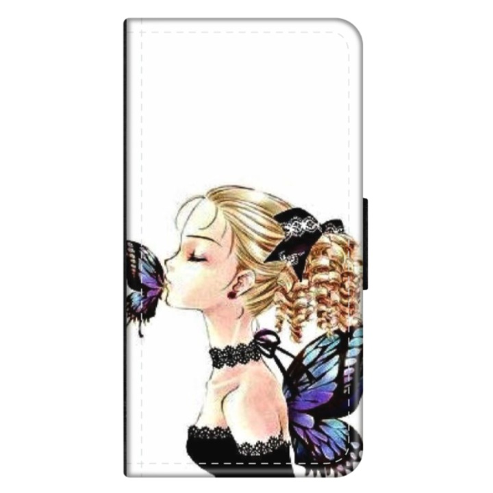 Калъф-книга Personalized Swim Case за Motorola Moto G8 Power Lite, модел Butterfly Fairy, многоцветен, S1D1M0294