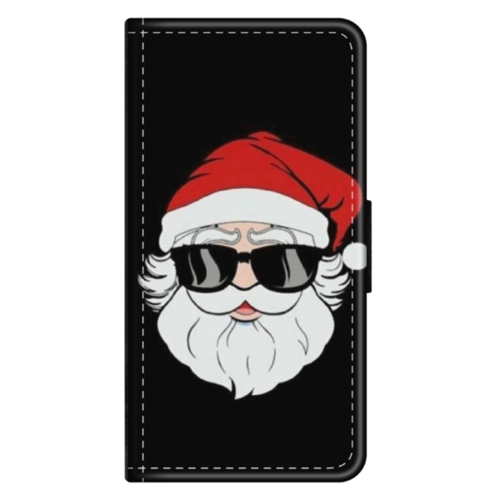 Калъф-книга Personalized Swim Case за Motorola Moto G8, модел Cool Santa, многоцветен, S1D1M0046