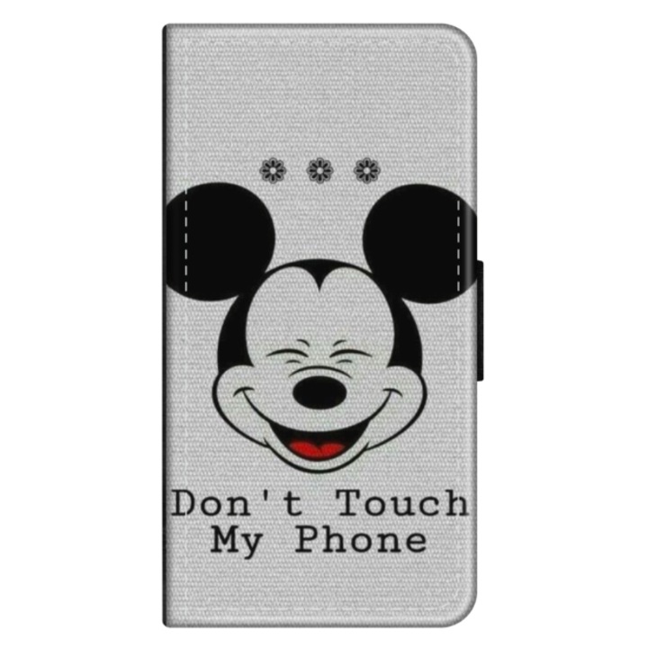 Personalized Swim Case book cover за Motorola Moto G8 Plus, модел Don't Touch my Phone #3, многоцветен, S1D1M0123