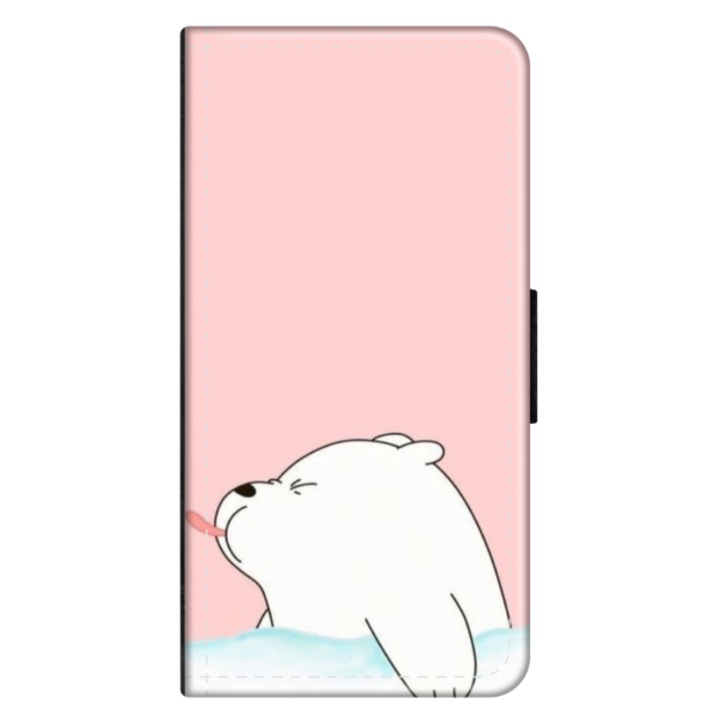 Husa personalizata tip carte HQ Print pentru Xiaomi Redmi 12C, model Bears #4, multicolor, S1D1M0144