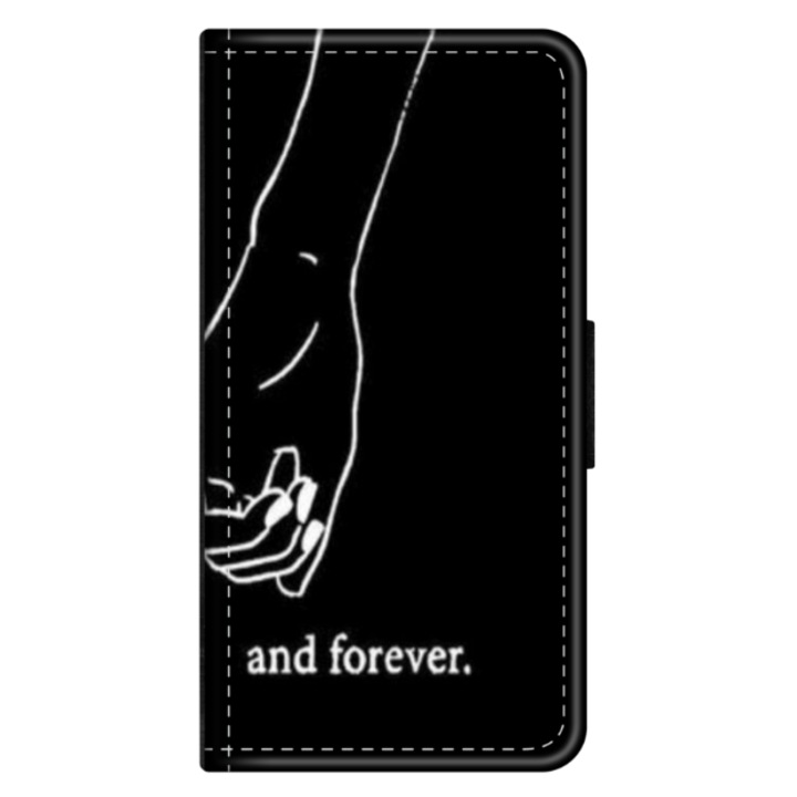 Personalized Swim Case book cover за Motorola Moto G8 Plus, модел Always and Forever #2, многоцветен, S1D1M0280