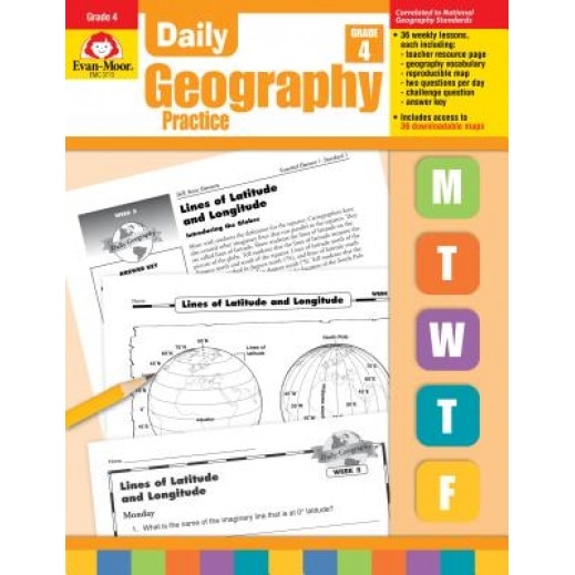 Daily Geography Practice Grade 4: EMC 3713, Sandi Johnson (Author)