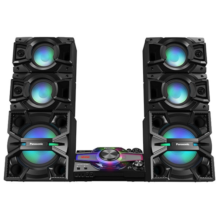 Аудио система Panasonic SC-MAX7000E-K, 3000W RMS, Bluetooth, Wi-Fi, NFC ...