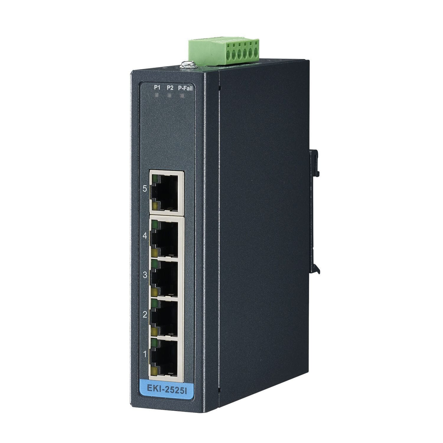 Switch Ethernet Advantech EKI-2525I, 5-port 10/100Mbps unmanaged, wide temp.