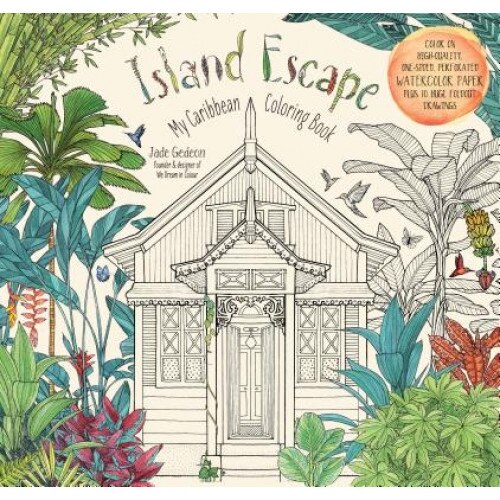 Island Escape: My Caribbean Coloring Book, Jade Gedeon (Author)