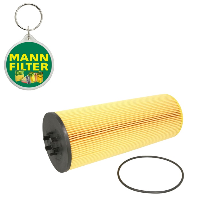 Filtru ulei MANN FILTER HU13125/3X, se potriveste MAN TGS I, TGX I D2676LF04-D3876LF02 02.07-09.21 si breloc Mann