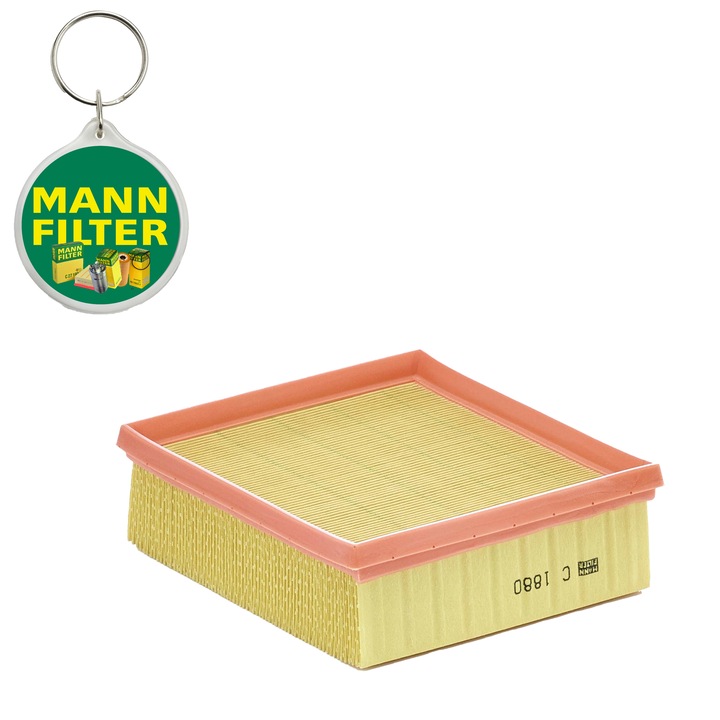 Filtru de aer MANN FILTER C22033/1, RENAULT TWINGO III, SMART FORFOUR, FORTWO 0.9/1.0 07.14