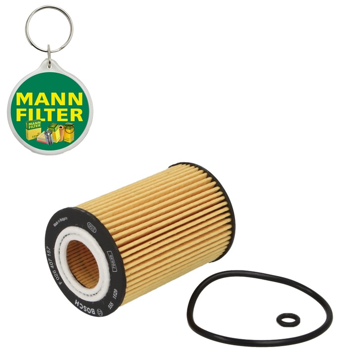 Filtru de aer secundar MANN FILTER CF5002, compatibil cu KUBOTA B, KX D1005-D1105EBH7