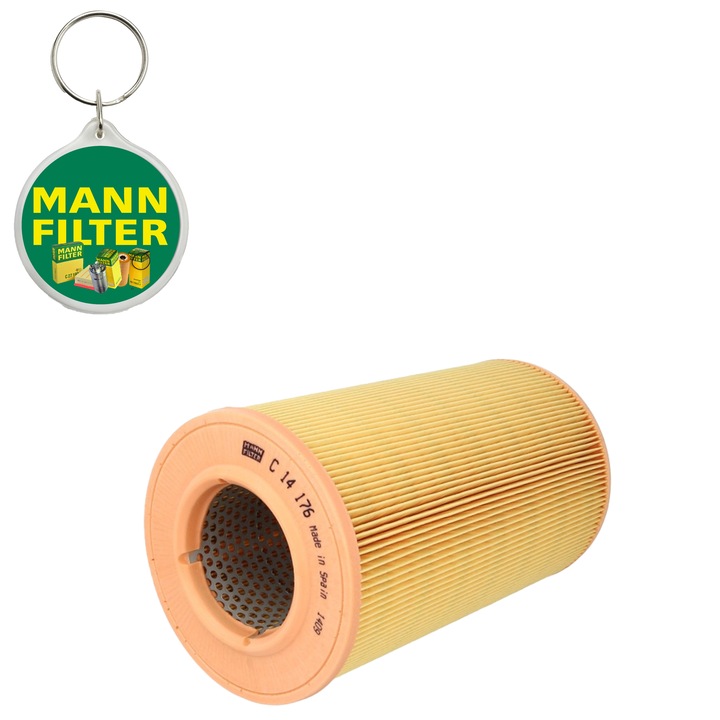 Légszűrő MANN FILTER C14004, illik: CHRYSLER DELTA, FIAT BRAVO II, LANCIA DELTA III 1.4-2.0D 09.07-