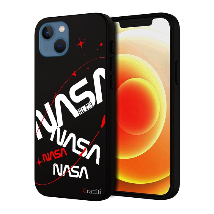 iPhone 15 Telefontok - Graffiti No. 229 mintás szilikon tok