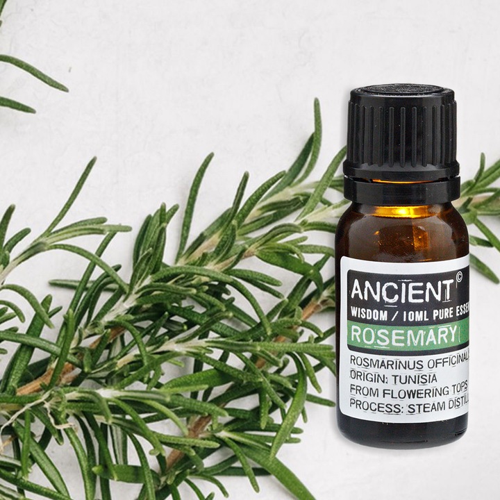 Ulei Esential de Rozmarin, aromaterapie, puritate 100%, nediluat, 10 ml