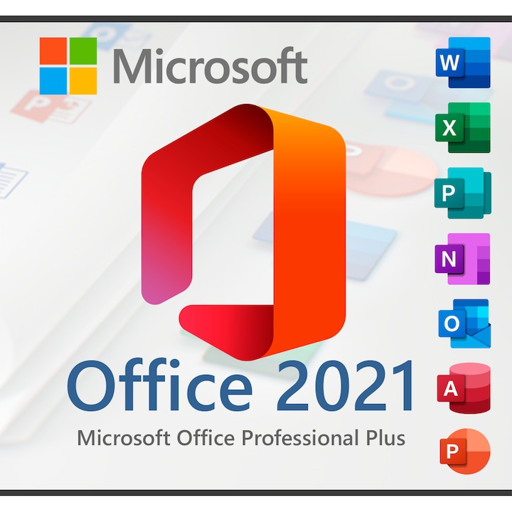 Office Professional Plus 2021, Retail, USB, Licenta permanenta