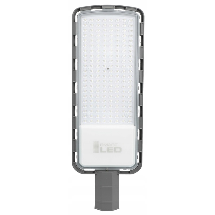 Lampa stradala SmartLED SL708, LED 150W, 15000lm, IP65, gri, 57x20cm