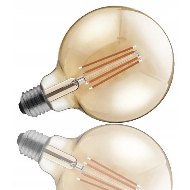 Bec LED SmartLED, Vintage, 8W, Alb Cald 2700K - eMAG.ro