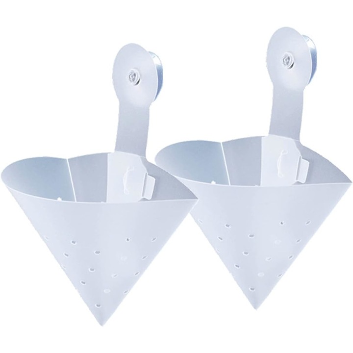 Set 2 strecuratori, Polipropilena, Alb